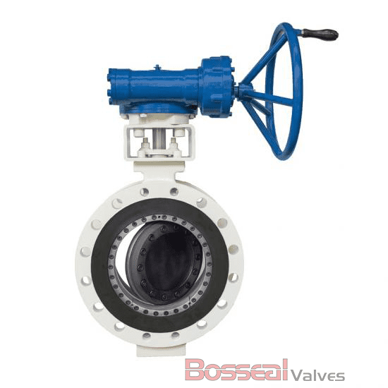 API 609 Cat B Butterfly Valve, ASTM A890 4A, 42 IN, 300 LB