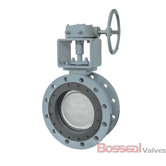 Double Flanged Butterfly Valve, B148 C95800, 2 IN, 300 LB