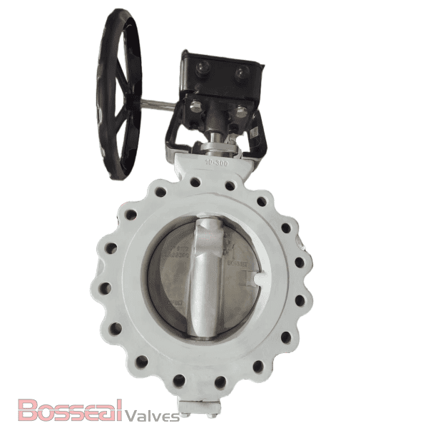 Double Offset Butterfly Valve, ASTM A351 CF8M, 40 IN, 300 LB