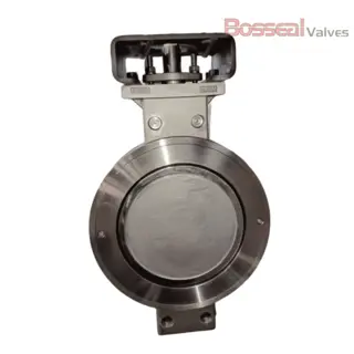 EN 593 Titanium Butterfly Valve, API 609, 4 IN, 150 LBS