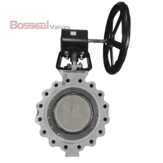 RPTFE Seated Butterfly Valve, ASTM A351 CF8, 40 IN, 150 LB