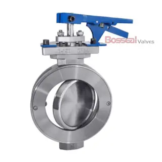 ASTM A216 WCB Wafer Type Butterfly Valve, 2 IN, CL300