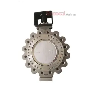 Duplex Stainless Steel Butterfly Valve, 12 IN, 300 LB, Lug