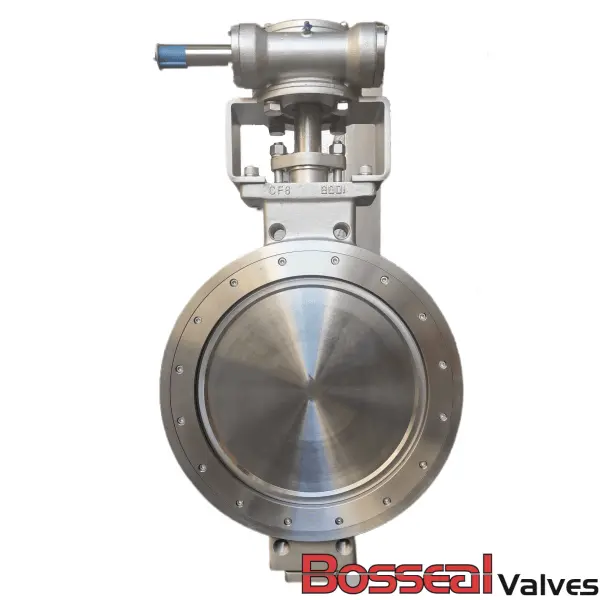 API 609 Cat B Butterfly Valve, ASTM A351 CF8, 10 IN, 300 LB