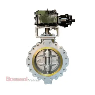 API 609 B Lug Butterfly Valve, Titanium Alloy, 150 LB, 48 IN