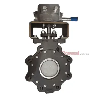 Soft Seated Butterfly Valve, API 609 Cat B, WCB, 16IN, CL300