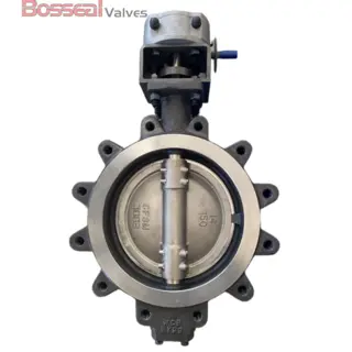 Monel K500 Stem Butterfly Valve, CL 150, 32 Inch, C95800