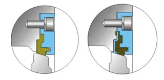 Comparison non-fire safe and fire safe design
