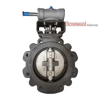 API 609 Category B Titanium Butterfly Valve, CL300, 14 IN