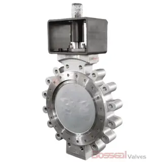 ASTM A351 CF8M Lug Butterfly Valve, 28IN, CL300, API 609