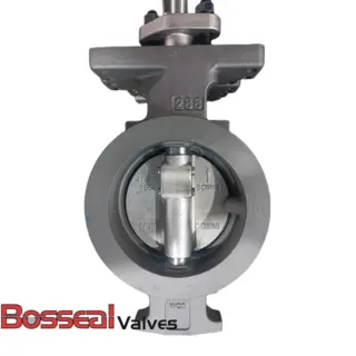 ASTM A216 WCB Double Eccentric Butterfly Valve, 3 IN, CL 150