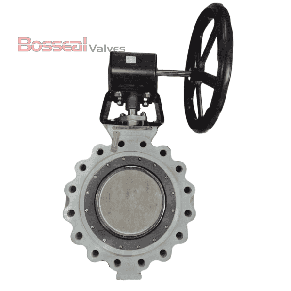 RPTFE Seated Butterfly Valve, ASTM A351 CF8, 40 IN, 150 LB