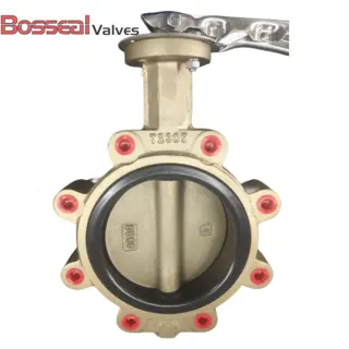 API 609 High Performance Butterfly Valve, Al-bronze, 18 Inch