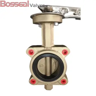 Aluminium Bronze Butterfly Valve, API 609 Cat B, 2 IN, CL150