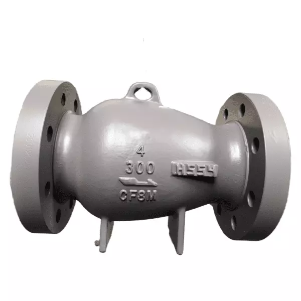 Válvula de retención axial ASTM A351 CF8M, 4 pulgadas, 300 libras, RF