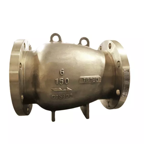ASTM B148 C95800 Осевой обратный клапан, API 594, 6 дюймов, 150 фунтов