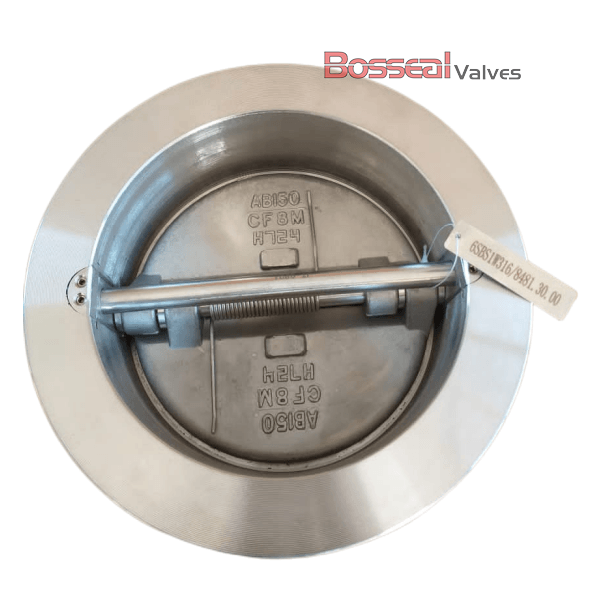 ASTM A352 LCB Dual Check Valve, 36 Inch, 150 LB, API 6D,594