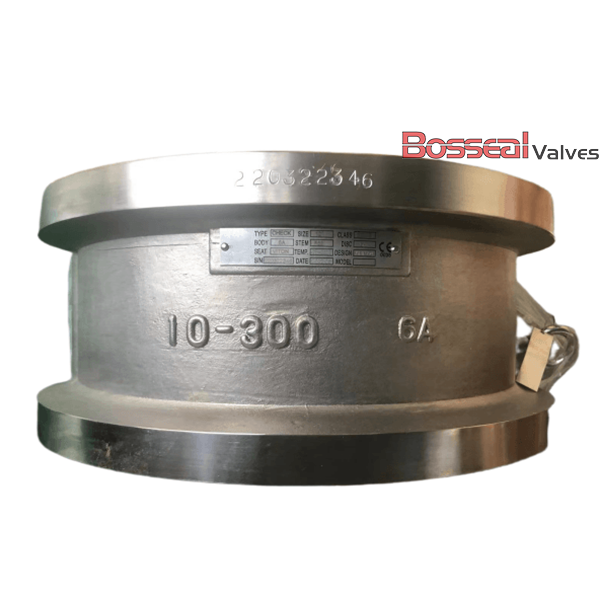 ASTM A352 LCB Dual Plate Check Valve, 20 IN, CL150, API 594