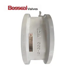 ASTM A216 WCB Dual Plate Check Valve, 10 IN, 300 LB, API 594