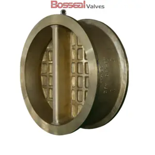 Aluminum Bronze Dual Plate Check Valves, API 594, 2-1/2 Inch