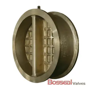 API 594 Dual Disc Check Valves, Al-bronze, 24 Inch, CL300 LB