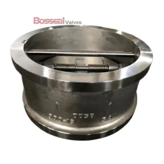 4 Inch Dual Check Valve, ASTM A351 CF8M, 600 LB, API 594, 6D
