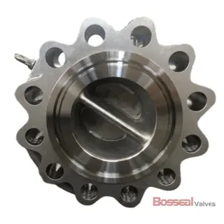 API 6D Dual Check Valve, 3 Inch, Class 1500 LB, B148 C95800