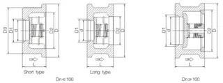 Piston Type(Lifting) Wafer Check Valve