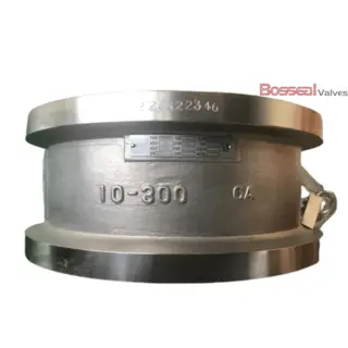 28 Inch Dual Check Valve, B148 C95800, 300 LB, API 594, 6D