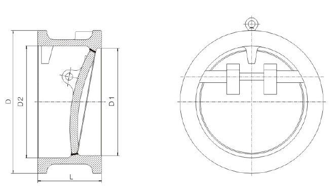 Titling Disc Wafer Check Valve Titling Disc Wafer Check Valve
