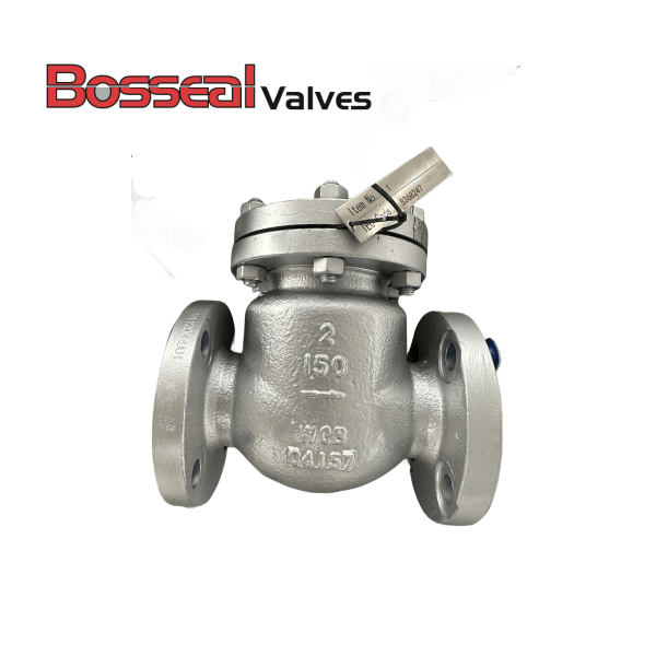 Bolted Bonnet Swing Check Valve, CL150, 2IN, WCB, BS 1868