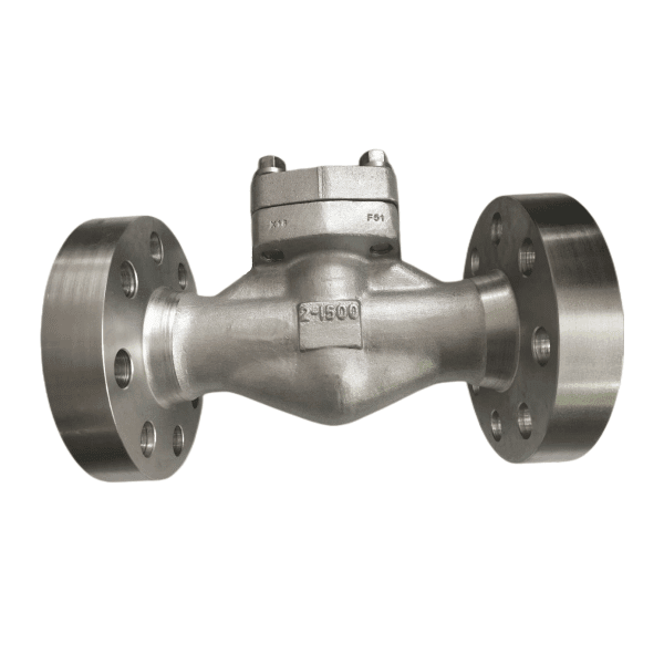 ASTM A182 F51 Поворотный обратный клапан, API 602, 2 дюйма, 1500 фунтов