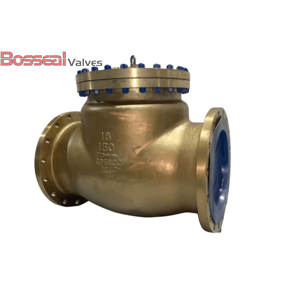 3 Inch Al-bronze Check Valve, API 6D, C95800, Bolted Bonnet