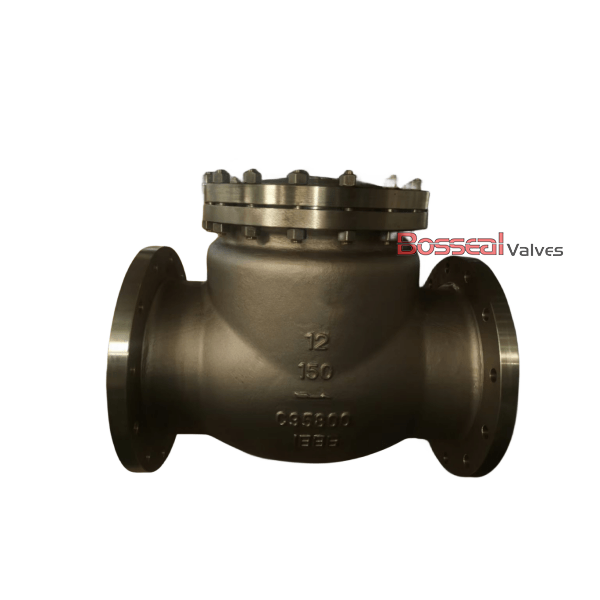 Al-bronze Swing Check Valve, BS 1868, B148 C95800, 32 IN, BB
