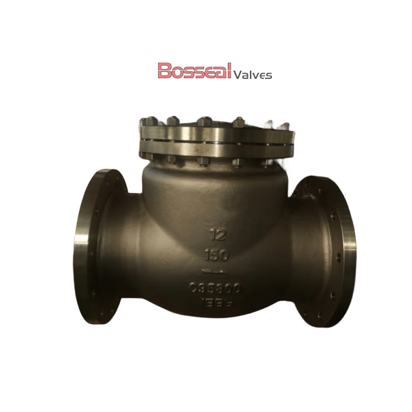 Aluminium Bronze Check Valve, C95800, 28 IN, 300 LB, Flanged