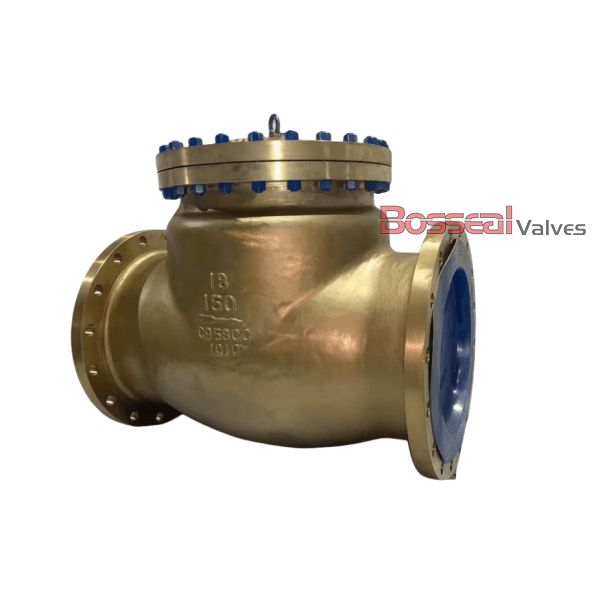 API 594 Swing Check Valves, Al-bronze C95800, 10 Inch, CL150