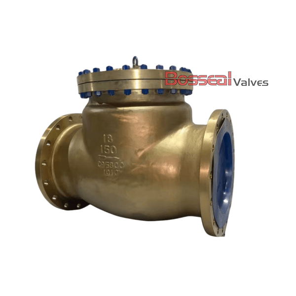 API 6D Check Valves, Aluminum Bronze C95800, 6 IN, CL300 LB