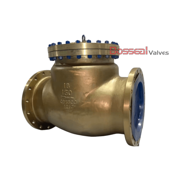 API 6D Swing Check Valves, Al-bronze C95800, 32 Inch, 150 LB