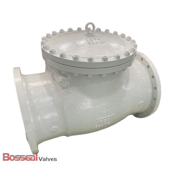 ASTM A995 4A Swing Check Valve, 26 Inch, CL 150 LB, Flanged
