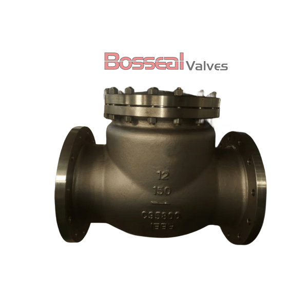 ASTM B148 C95800 Swing Check Valve, BS 1868, 2-1/2 IN, CL150