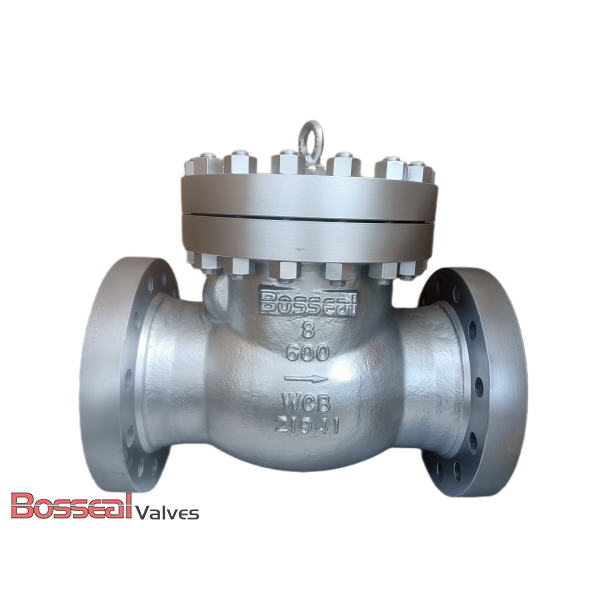 Carbon Steel Swing Check Valve, WCB, 18 IN, CL 150, Trim 8