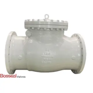 Carbon Steel Check Valve, 30 IN, CL600, WCB, API 594, API 6D