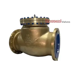 API 6D Swing Check Valves, Al-bronze C95800, 32 Inch, 150 LB