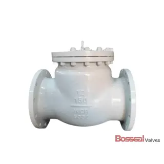 600 LB Swing Check Valves, 24 Inch, CF8M, DN600, BS 1868, RF