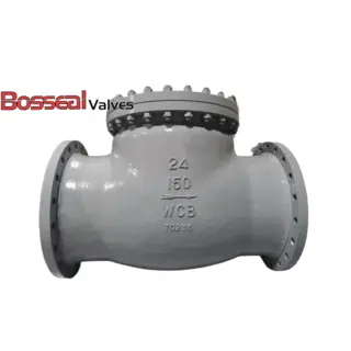 API 6D Swing Check Valve, ASTM A351 CF8, 20 IN, ANSI 150, RF
