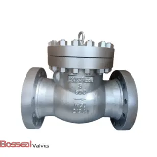 ASTM A995 5A Swing Check Valve, 600 LB, 2-1/2 Inch, Flanged