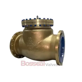Aluminum Bronze Check Valves, B148 C95800, 18 IN, 150 LB, RF