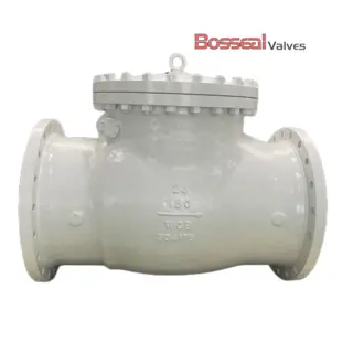 BS 1868 Swing Check Valve, ASTM A216 WCB, 14 Inch, CL 150 LB