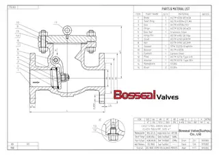 API 594 Swing Check Valve