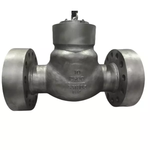 ASTM A995 4A Поворотный обратный клапан, BS 1868, 10 дюймов, 2500 фунтов, RTJ